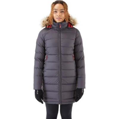 Rab Deep Cover Parka In Brown