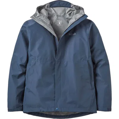 Rab Downpour Jacket In Galaxy Blue