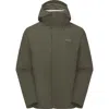 Rab Downpour Jacket In Green