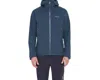 Rab Downpour Jacket In Tempest Blue In Multi