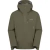 Rab Downpour Mountain Jacket In Green