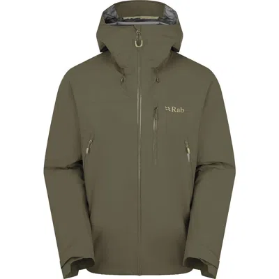 Rab Downpour Mountain Jacket In Green