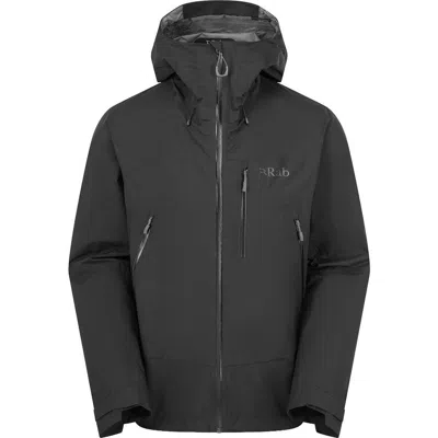 Rab Downpour Mountain Jacket In Black