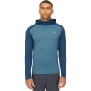Rab Force Hooded Shirt In Blue