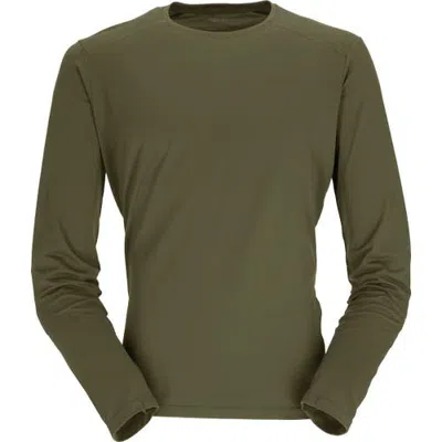 Rab Force Long-sleeve T-shirt In Olive