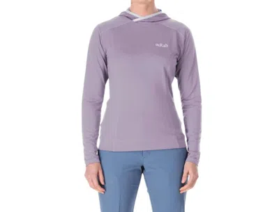 Rab Force Sun Hoody In Purple Sage