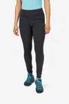 Rab Horizon Leggings In Black In Black