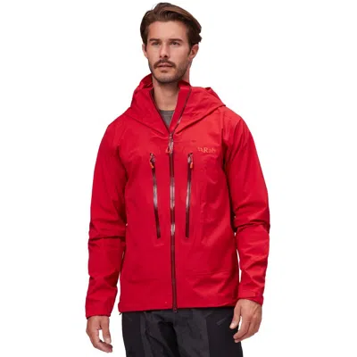 Pre-owned Rab Khroma Kinetic Jacket - Men's In Ascent Red