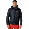 Rab Microlight Alpine Down Jacket In Black