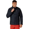 Rab Microlight Down Jacket In Black