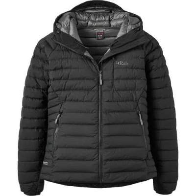 Rab Microlight Windstopper Hoodie In Black