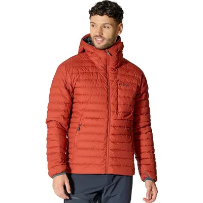 Rab Microlight Windstopper Hoodie In Orange