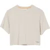 Rab Rivelin Crop T-shirt In Neutral