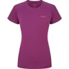 Rab Sonic T-shirt In Purple