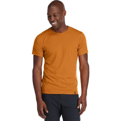 Rab Syncrino Base T-shirt In Brown