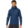 Rab Tecton Hooded Jacket In Blue