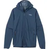 Rab Windgather Hooded Jacket In Blue