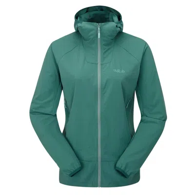 Rab Women's Borealis Jacket In Eucalyptus In Green