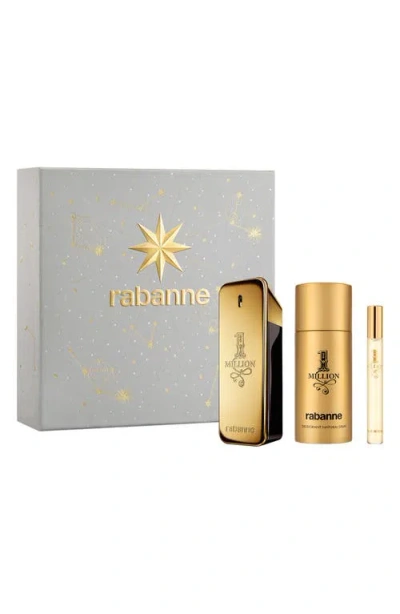 RABANNE RABANNE 1 MILLION EAU DE TOILETTE 3-PIECE GIFT SET $190 VALUE