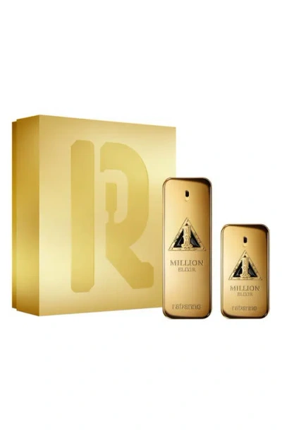 Rabanne 1 Million Elixir Parfum Intense Gift Set $285 Value In Transparent