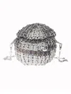 Rabanne 1969 Ball Bag In Silver