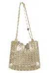 Rabanne 1969 Brass Finish Bag In Gold