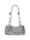 Rabanne 1969 Chain-link Shoulder Bag In Silver