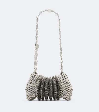 Rabanne 1969 Chainmail Shoulder Bag In Silver
