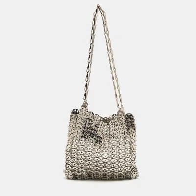 Pre-owned Rabanne 1969 Chainmail Silver Metal Shoulder Bag
