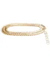 Shop Rabanne 1969 Chainmail Waist Belt In Gold
