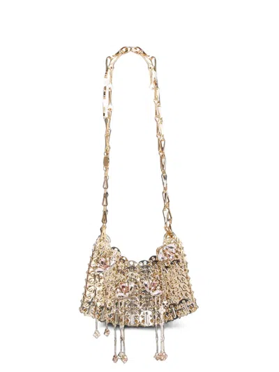 Rabanne 1969 Crystal-embellished Chainmail Shoulder Bag In Pink