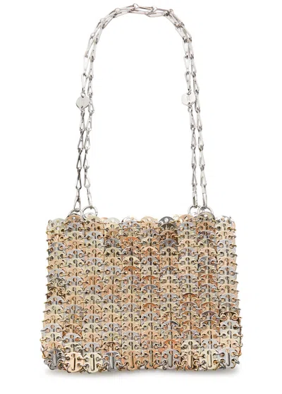 Rabanne 1969 Disc Embellished Shoulder Bag