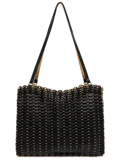Rabanne 1969 Disc Leather Shoulder Bag