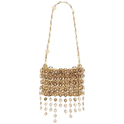 Pre-owned Rabanne 1969 Embellished Nano Bag 'gold/topaz' | Women's Size Onesize