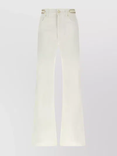 RABANNE '1969' FLARED LEG JEANS