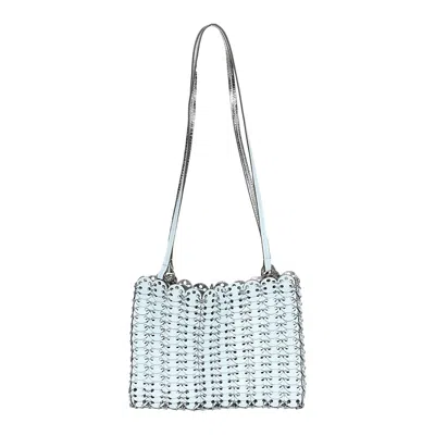 Pre-owned Rabanne 1969 Flip Shoulder Bag 'blue/silver' | Women's Size Onesize