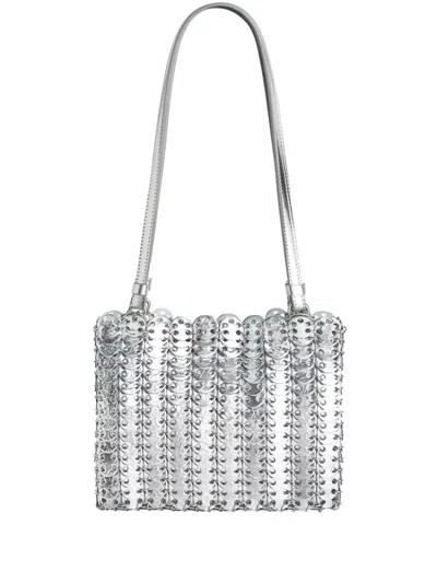 Rabanne 1969 Flip Shoulder Bag In Grey