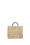 Rabanne 1969 Handbag In Natural