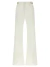 Rabanne '1969' Flared Leg Jeans In White