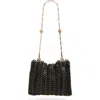 Rabanne 1969 Leather Shoulder Bag In Multi