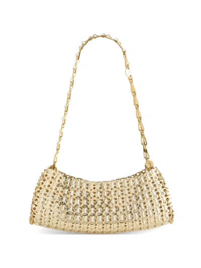 Rabanne 1969 Metal-discs Shoulder Bag In Gold