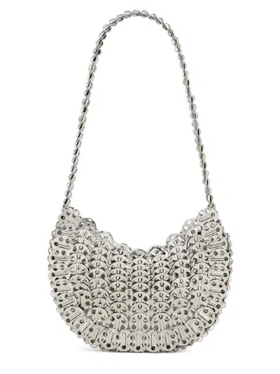 Rabanne "1969 Moon" Bag In Silver