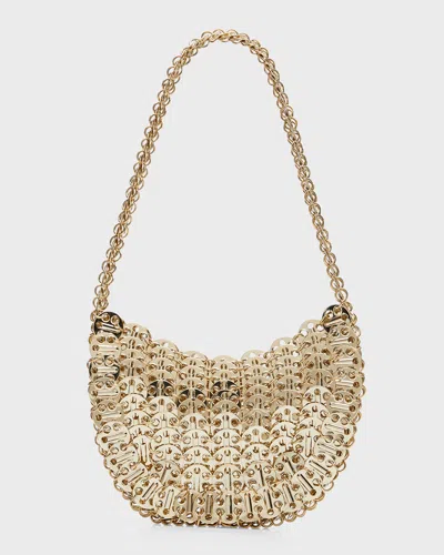 Rabanne 1969 Moon Chain Shoulder Bag In Gold