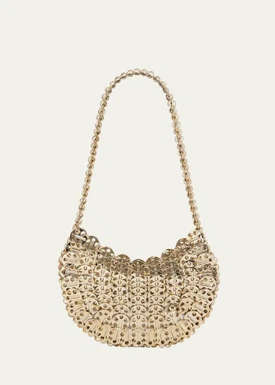 Rabanne 1969 Moon Chain Shoulder Bag In Gold