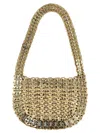 Rabanne Iconic 1969 Moon Shoulder Bags Gold