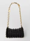 Rabanne Black 1969 Black Nano Shoulder Bag