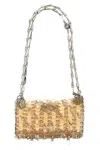 Rabanne 1969 Nano Crystal Resin Shoulder Bag In Pink
