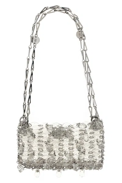 RABANNE '1969 NANO CRYSTAL RESIN' SHOULDER BAG