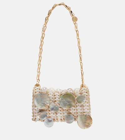 Rabanne 1969 Nano Embellished Shoulder Bag