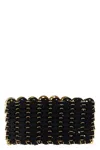 Rabanne 1969 Nano Flip Reversible Shoulder Strap In Black
